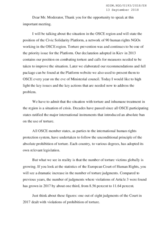 Statement by the Public Verdict Foundation