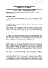 Statement based on the documentation, monitoring, researches on situation of LGBT right in Kyrgyzstan, Kazakhstan, Tajikistan and Uzbekistan 2018
