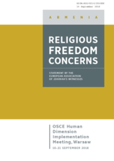 Contributions by the European Association of Jehovah's Witnesses - Armenia, Azerbaijan, Belarus, Bulgaria, Eastern Ukraine, Kazakhstan, Kyrgystan, Lithuania, Moldova, Russia, Tajikistan, Transnistria, Turkey, Turkmenistan, Ukraine, Uzbekistan