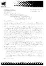 Freedom of Religion in Western Thrace, Greece - The case of the Muslim Turkish minority