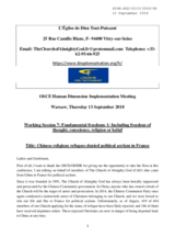 Chinese religious refugees denied political asylum in France