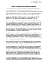 The State is responsible for the Radicalization of Minorities