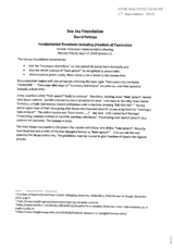 Statement by the Sea Jay Foundation