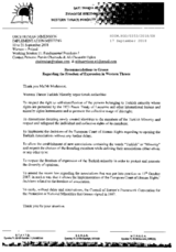 Recommendations to Greece regarding the Freedom of Expression in Western Thrace