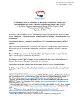 Intervention and full recommendations by Secure Freedom at working session 12