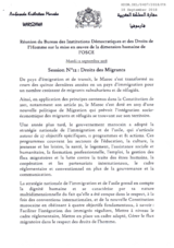 Migration and Asylum policy in Morocco