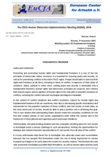 Statement by the European Center for Artsakh e. V.