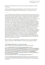 Statement by Salut et Misericorde