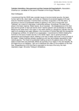Statement by Non-Government and Non-Commercial Organizations' Association