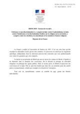 Right of Reply by France