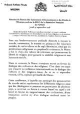 Religious Dialogue in Morocco