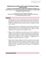 Statement delivered by Margareta Kiener Nellen, President of the Commission on Human Rights and Humanitarian Questions of the OSCE Parliamentary Assembly