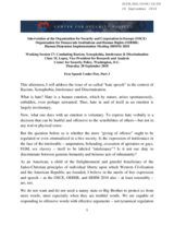 Free Speech under Fire, Part 3