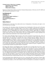 Rapporteur's Report for Working Session 4