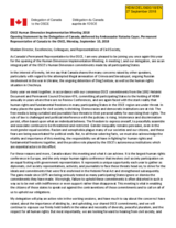 Opening Statement by Canada