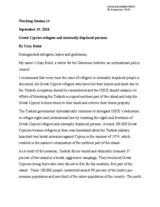 Intervention by Gatestone Institute at working session 14