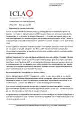 Written submission by ICLA for working session 10