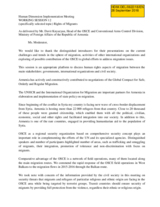 Statement by Armenia for Working Session 12