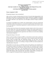 Statement by the Delegation of the Republic of Azerbaijan