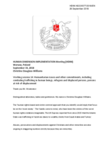 Intervention by Mission Europa