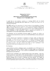 Written Statement by Andorra