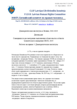 Written Contribution by the Latvian Human Rights Committee