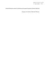 Information Material by the European Association of Jehovah's Witnesses