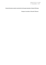 Information Material by the European Association of Jehovah's Witnesses