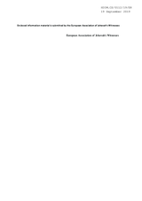 Information Material by the European Association of Jehovah's Witnesses