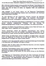 Written Contribution by the Political Movement "Group 24"