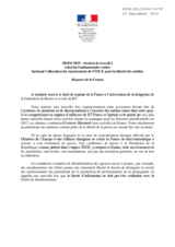 Right of Reply by France