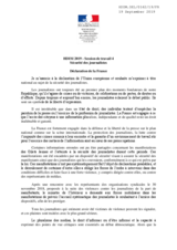 Right of Reply by France