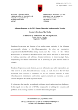 Written Statement by Albania