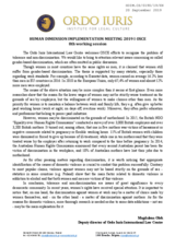 Written Contribution by Ordo Iuris Institute for Legal Culture