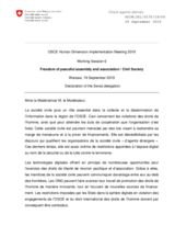 Written Statement by Switzerland