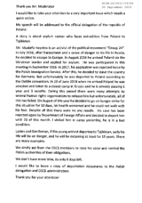 Written Contribution by Political Movement "Group 24"