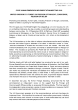 Written Statement by United Kingdom