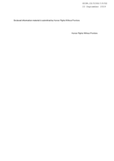 Information Material by Human Rights Without Frontiers