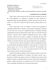 Written Contribution by Association of Lawyers of Russia