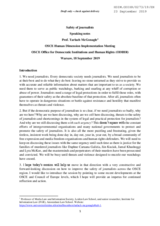 Introduction by Tarlach McGonagle, Professor of Media Law and Information Society, Leiden University