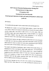 Written Statement by Czech Republic