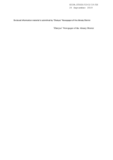 Information Material by the "Zhetysu" Newspaper of the Almaty District