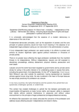 Written Contribution by the Paris Bar Association