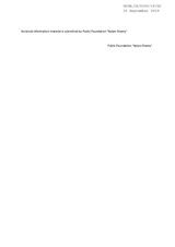 Information Material by the Public Foundation &ldquo;Kylym Shamy&rdquo;