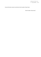 Information Material by the Public Foundation &ldquo;Kylym Shamy&rdquo;