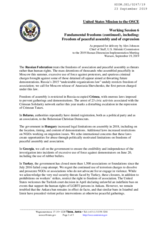 Written Statement by the United States of America