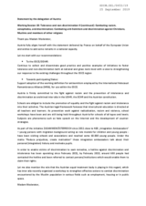 Written Statement by Austria