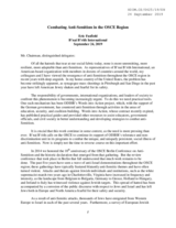 Written Contribution by B'nai B'rith International