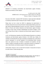 Written Contribution by the ADF International