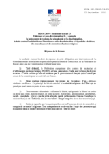 Right of Reply by France